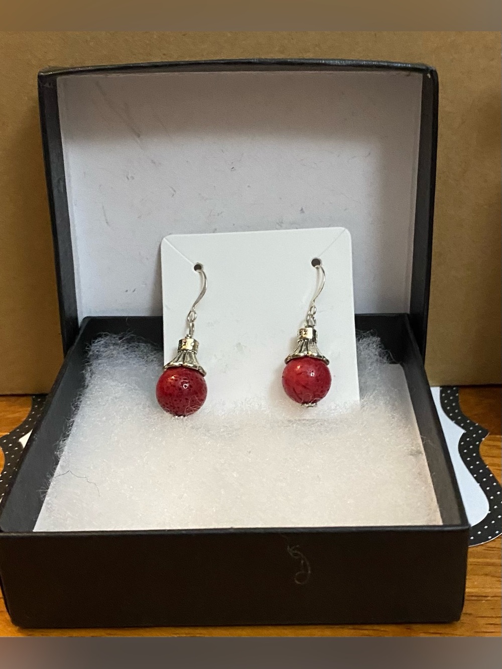 NEW Coral earrings